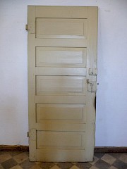 Zimmertür mit 5 Füllungen DIN Li, ca. 87,5 x 203 cm
