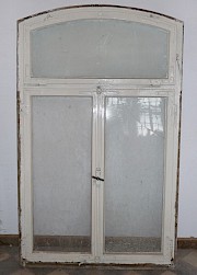 Fenster mit Segmentbogen, ca. 108 x 177 cm