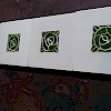 Jugendstilfliese Mackintosh Rose Art.Nr.: 1278