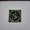 Jugendstilfliese Mackintosh Rose Art.Nr.: 1278