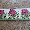 Jugendstilfliese rote Rose Art.Nr.: 1252