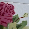 Jugendstilfliese rote Rose Art.Nr.: 1252