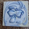 Jugendstilfliese Iris Art.Nr.: 1203