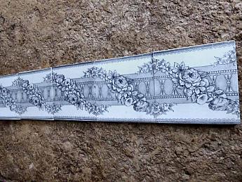 Wandfliese Blumengirlande Art.Nr.: 1199