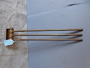Handtuchhalter Messing, 3 Stäbe