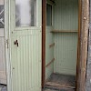 Ehemalige Telefonkabine aus Holz Art.Nr.:602