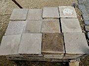 Solnhofer Kalksteinplatten, Kehlheimer Platten für den Boden ca. 24 x 24 cm