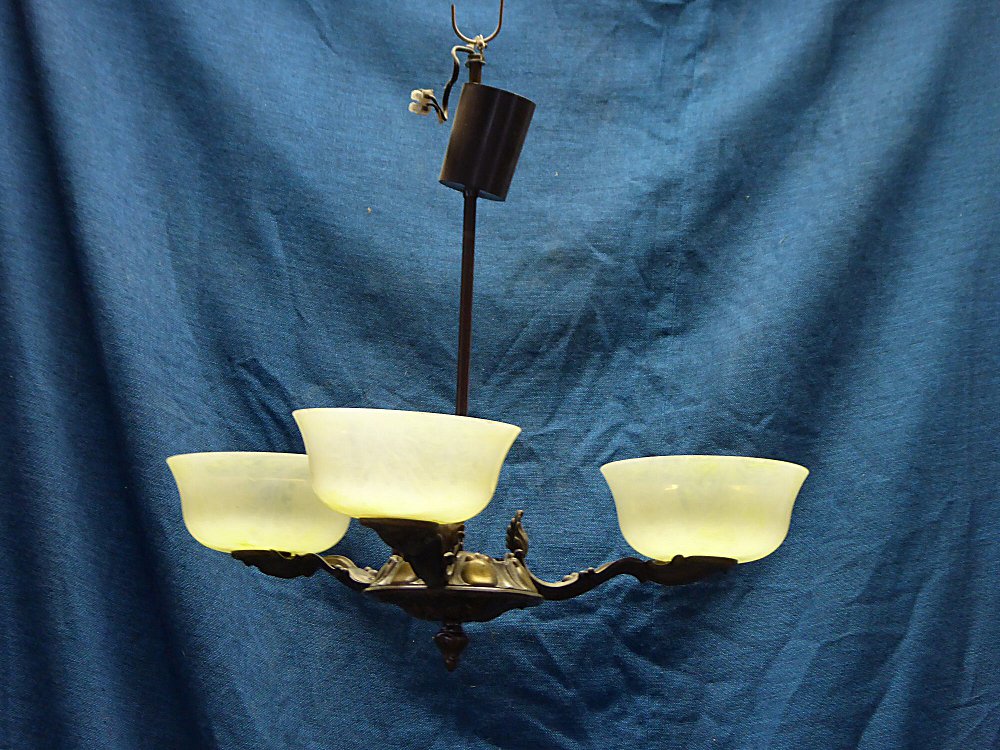 Plafoniere Deckenlampe : Lampe glas messing: italienische hängeleuchte aus florenz murano
