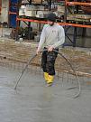 Bodenplatte betonieren