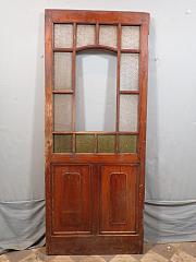 Zimmertür mit Sprossenfenster, ca. B 80 x H 192 cm