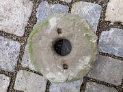 Kleiner Mühlstein, ca. Ø 30 cm, VERKAUFT