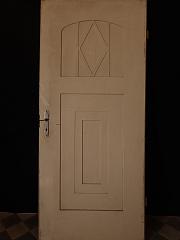 Wohnungstür Jugendstil, DIN li, ca. B 91,5 x H 211 cm