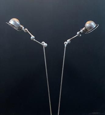 Doppelarmige Jielde Stehleuchte ArtNr.3561