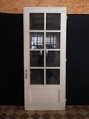 Zimmertür mit großem Glasanteil, DIN links, ca. B 94,5 x H 237,5 cm