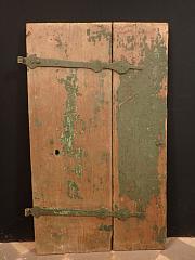 Rustikaler Fensterladen, Holzladen, Brettertürchen, ca. B 69 x H 117,5 cm, VERKAUFT