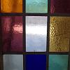 Fenster mit Buntglasscheiben ArtNr.2772
