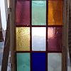 Fenster mit Buntglasscheiben ArtNr.2772