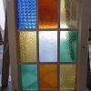 Fenster mit Buntglasscheiben ArtNr.2772