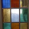 Fenster mit Buntglasscheiben ArtNr.2772