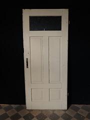 Zimmertür mit Glaseinsatz, DIN links, ca. B 87 x H 203 cm