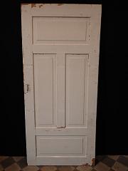 Weiße Zimmertür, Schiebetür, B 95 cm, H 209 cm