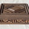Tramp Art Holz Schatulle ArtNr.3630