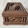 Tramp Art Holz Schatulle ArtNr.3630