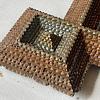 Tramp Art Holz Spiegel ArtNr.3616