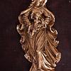 Strassackerfigur Bronzefigur Madonna mit Kind ArtNr.3314