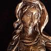 Strassackerfigur Bronzefigur Madonna mit Kind ArtNr.3314